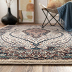 Dream Weaverz 91.44 cm  X 152.4 cm Silk Carpet (Rectangle, Multicolor)
