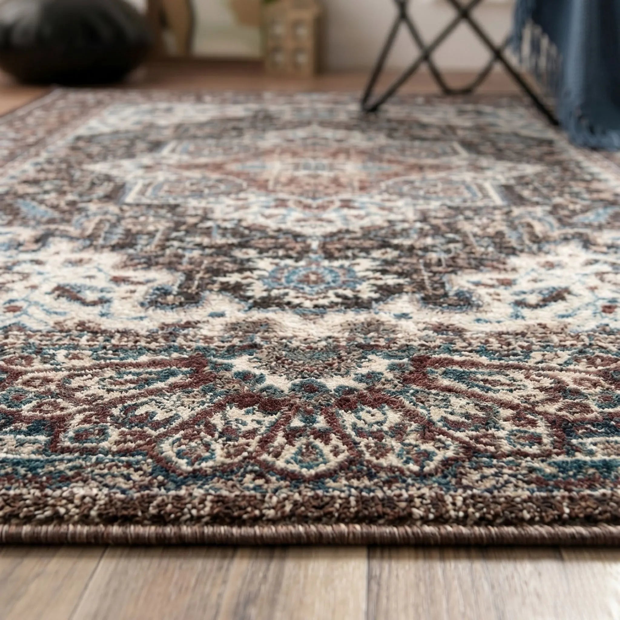 Dream Weaverz 91.44 cm  X 152.4 cm Silk Carpet (Rectangle, Brown)
