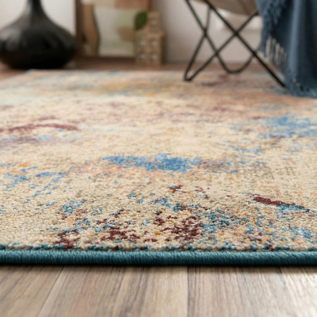 Dream Weaverz 121.92 cm  X 182.88 cm Silk Carpet (Rectangle, Multicolor)
