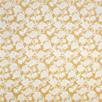 Dream Weaverz Polycotton King Fitted (Elastic) 260 TC Floral 1 Bedsheet (Yellow)