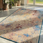 Dream Weaverz 121.92 cm  X 182.88 cm Silk Carpet (Rectangle, Multicolor)