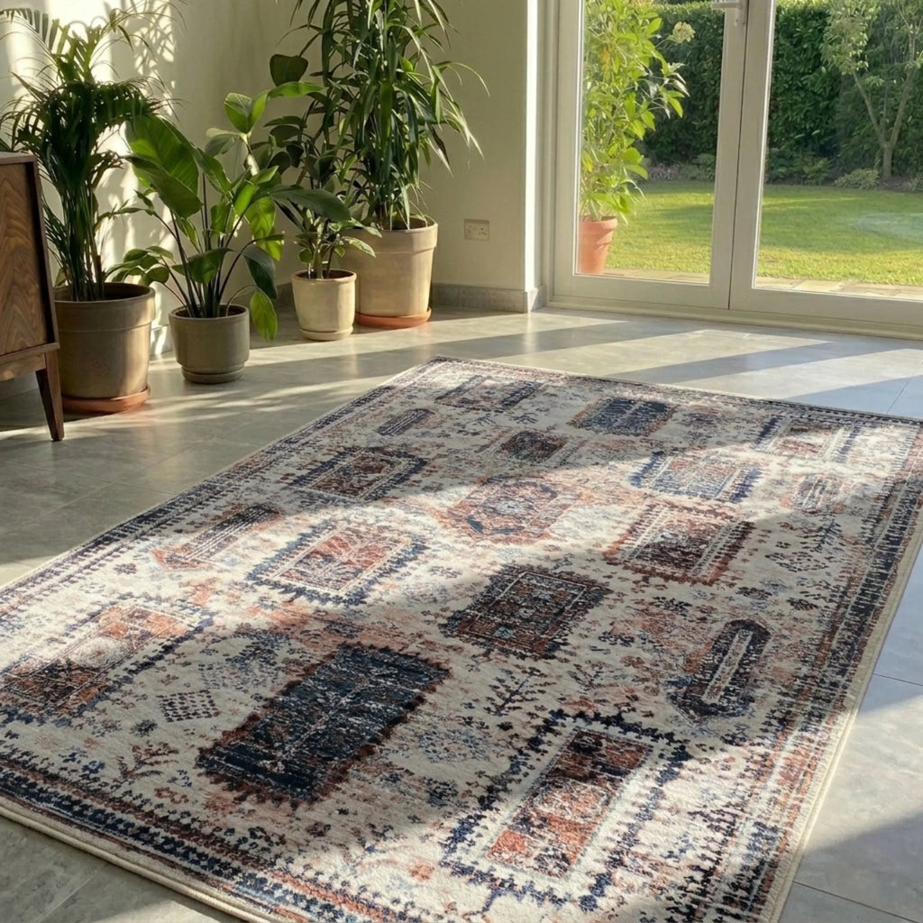 Dream Weaverz 121.92 cm  X 182.88 cm Silk Carpet (Rectangle, Multicolor)