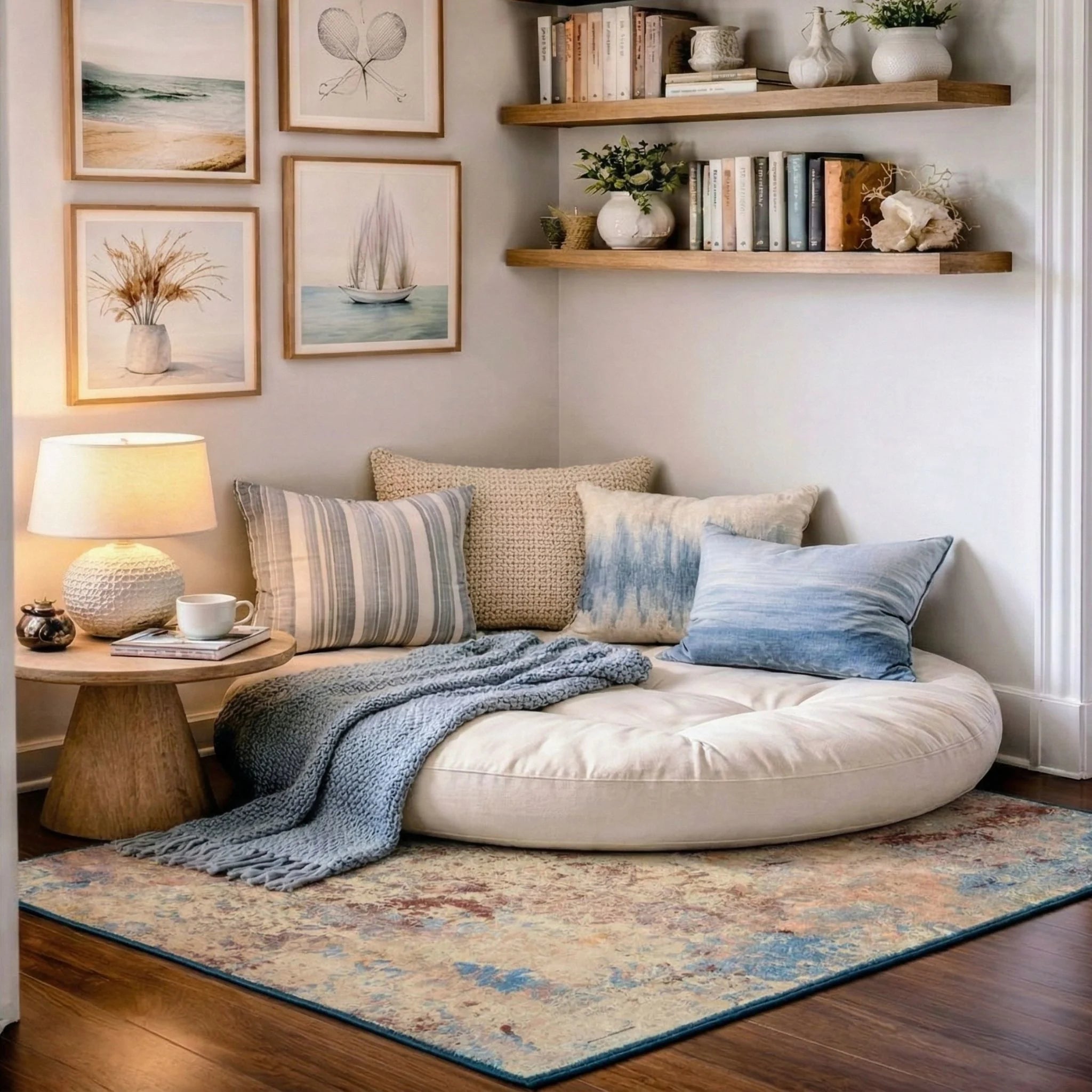 Dream Weaverz 91.44 cm  X 152.4 cm Silk Carpet (Rectangle, Multicolor)