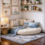 Dream Weaverz 91.44 cm  X 152.4 cm Silk Carpet (Rectangle, Multicolor)