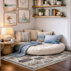Dream Weaverz 91.44 cm  X 152.4 cm Silk Carpet (Rectangle, Multicolor)
