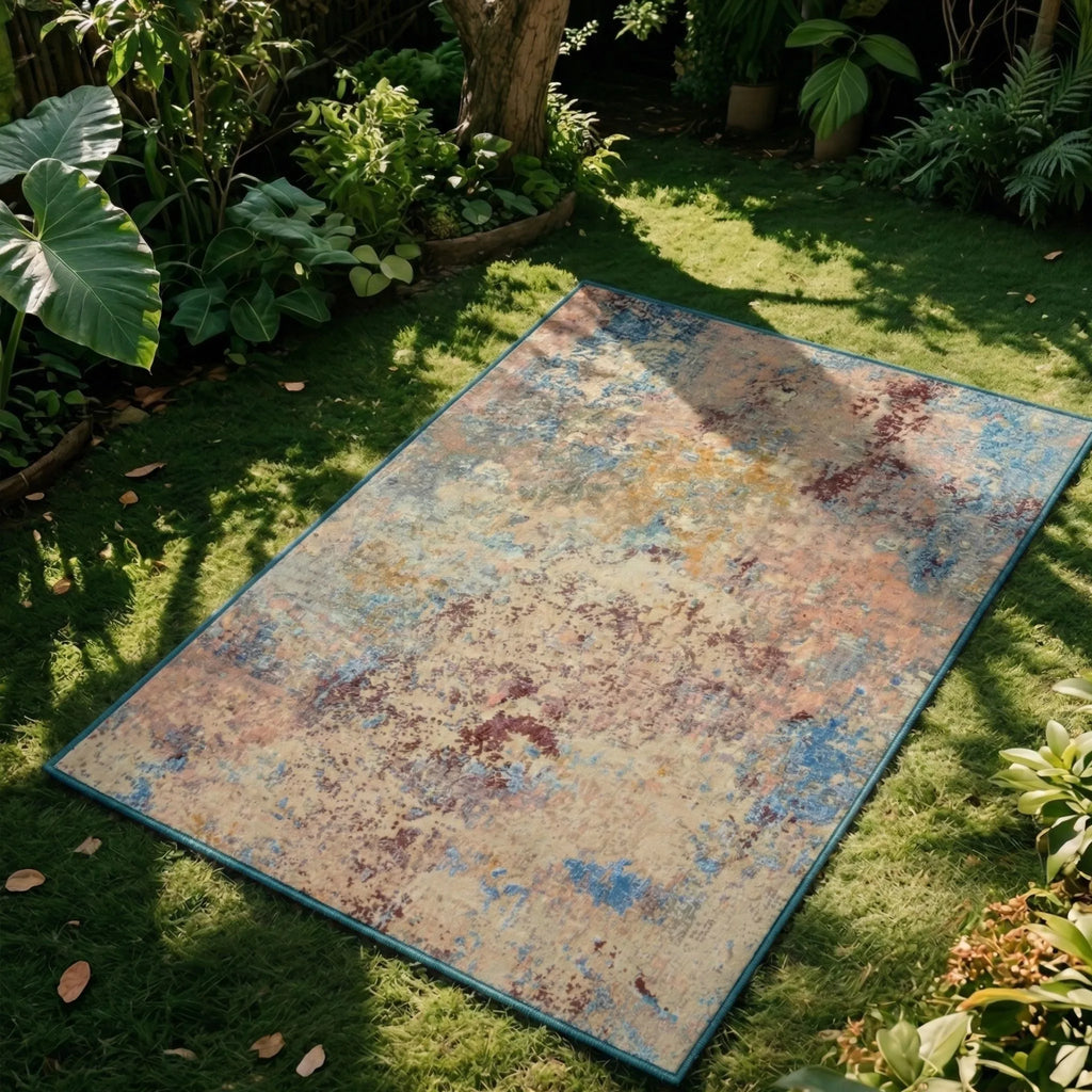 Dream Weaverz 91.44 cm  X 152.4 cm Silk Carpet (Rectangle, Multicolor)