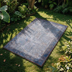 Dream Weaverz 91.44 cm  X 152.4 cm Silk Carpet (Rectangle, Grey)