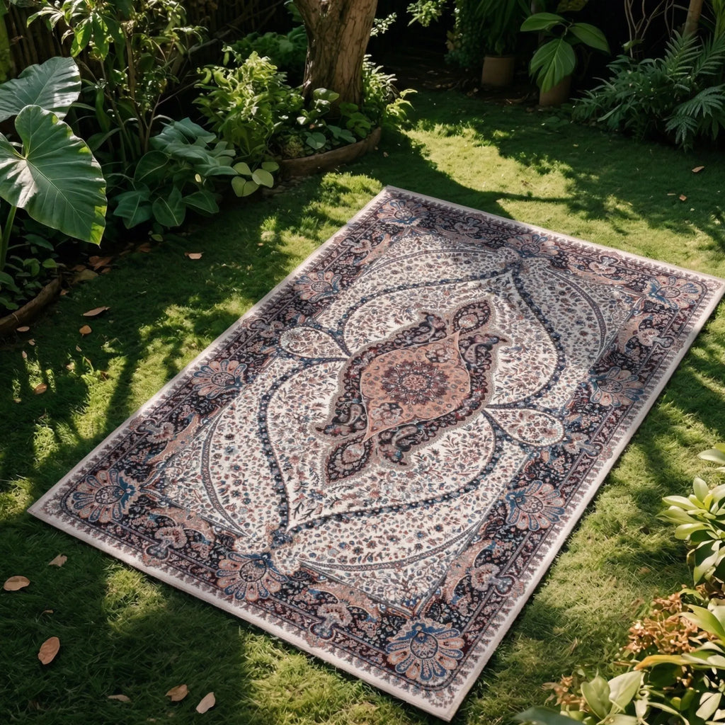 Dream Weaverz 91.44 cm  X 152.4 cm Silk Carpet (Rectangle, Multicolor)
