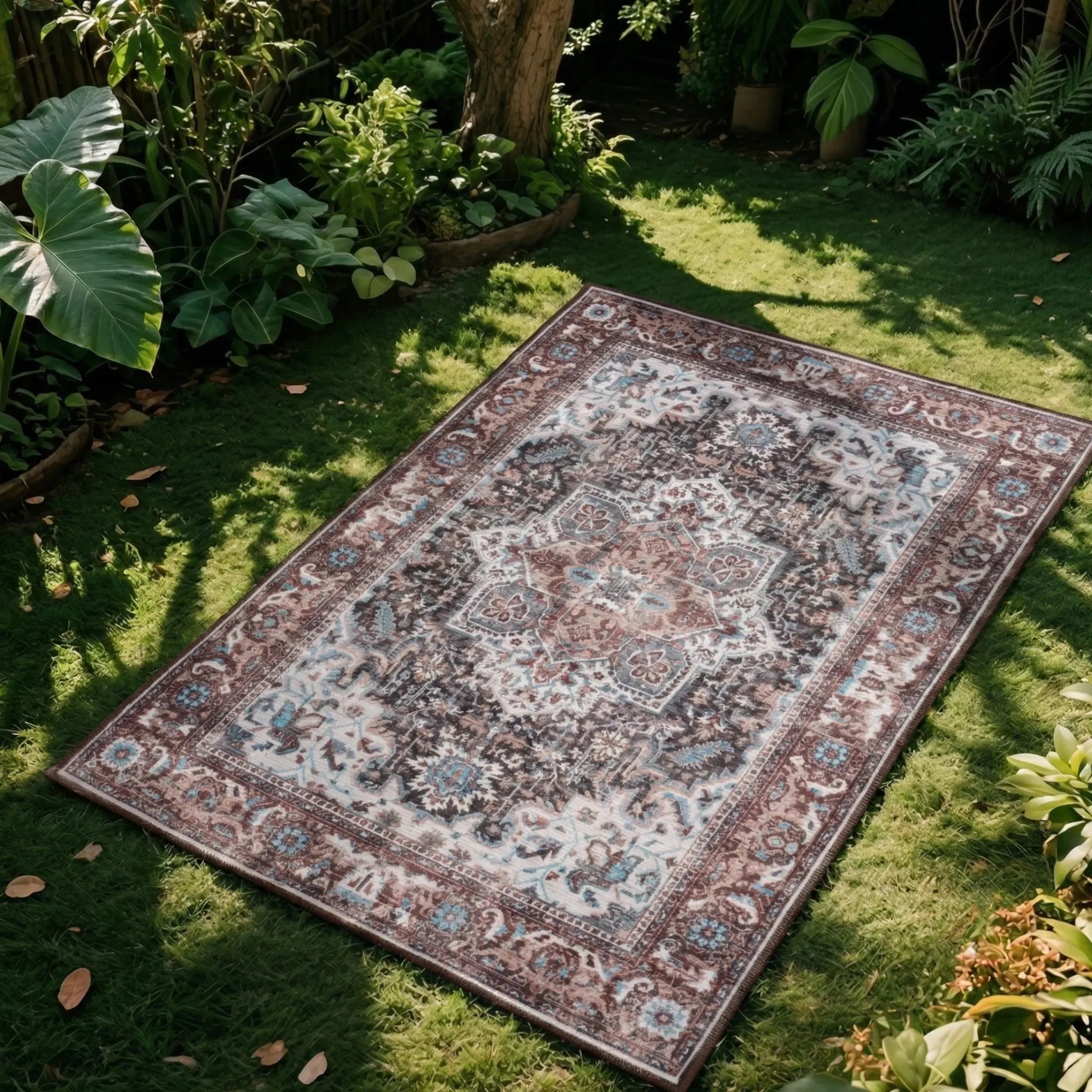 Dream Weaverz 91.44 cm  X 152.4 cm Silk Carpet (Rectangle, Brown)